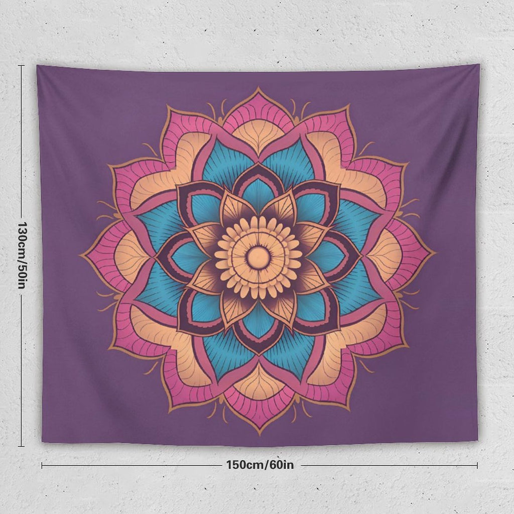 Tapiz de pared de loto