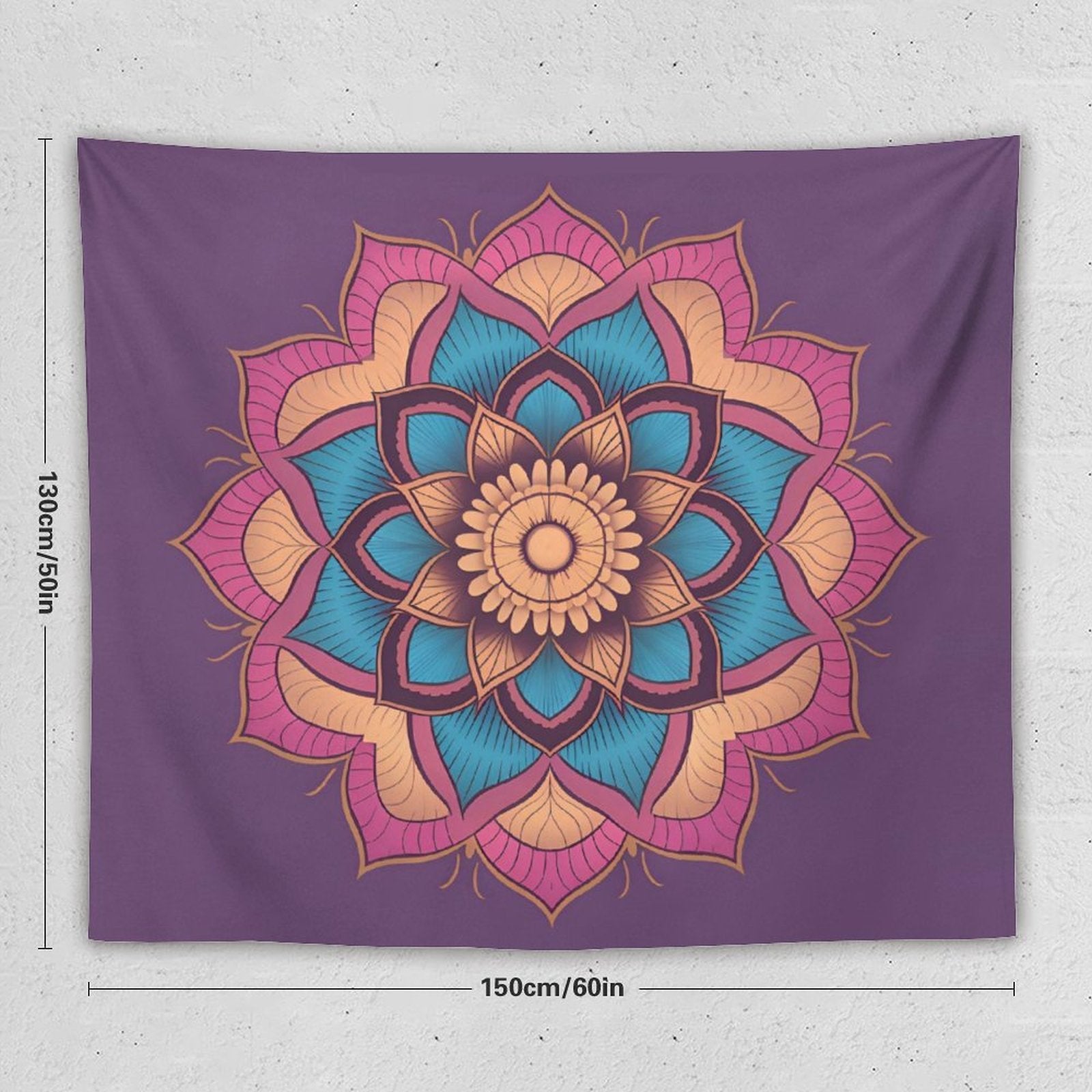 Lotus Wall Tapestry