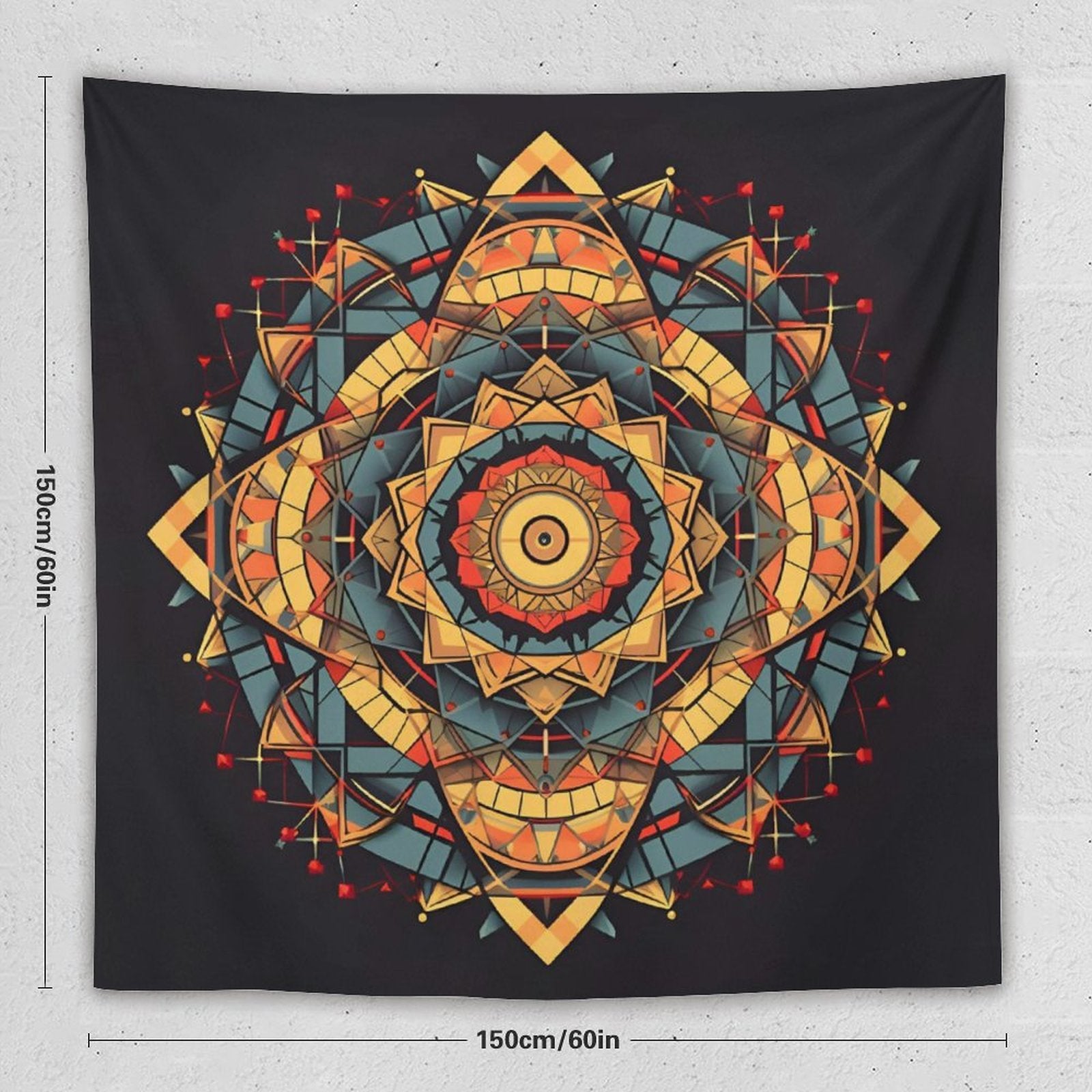 Geometric Wall Tapestry