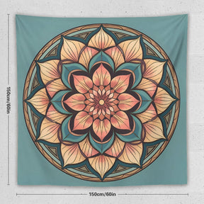 Lotus Wall Tapestry