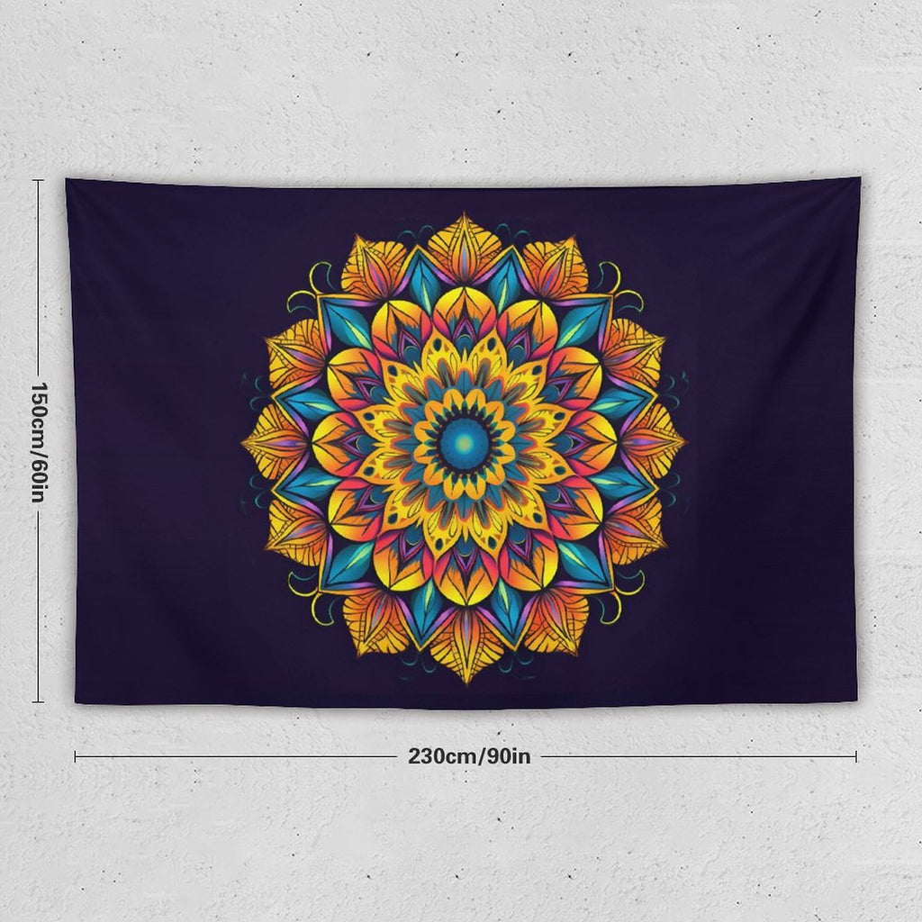 Tapiz de pared de girasoles