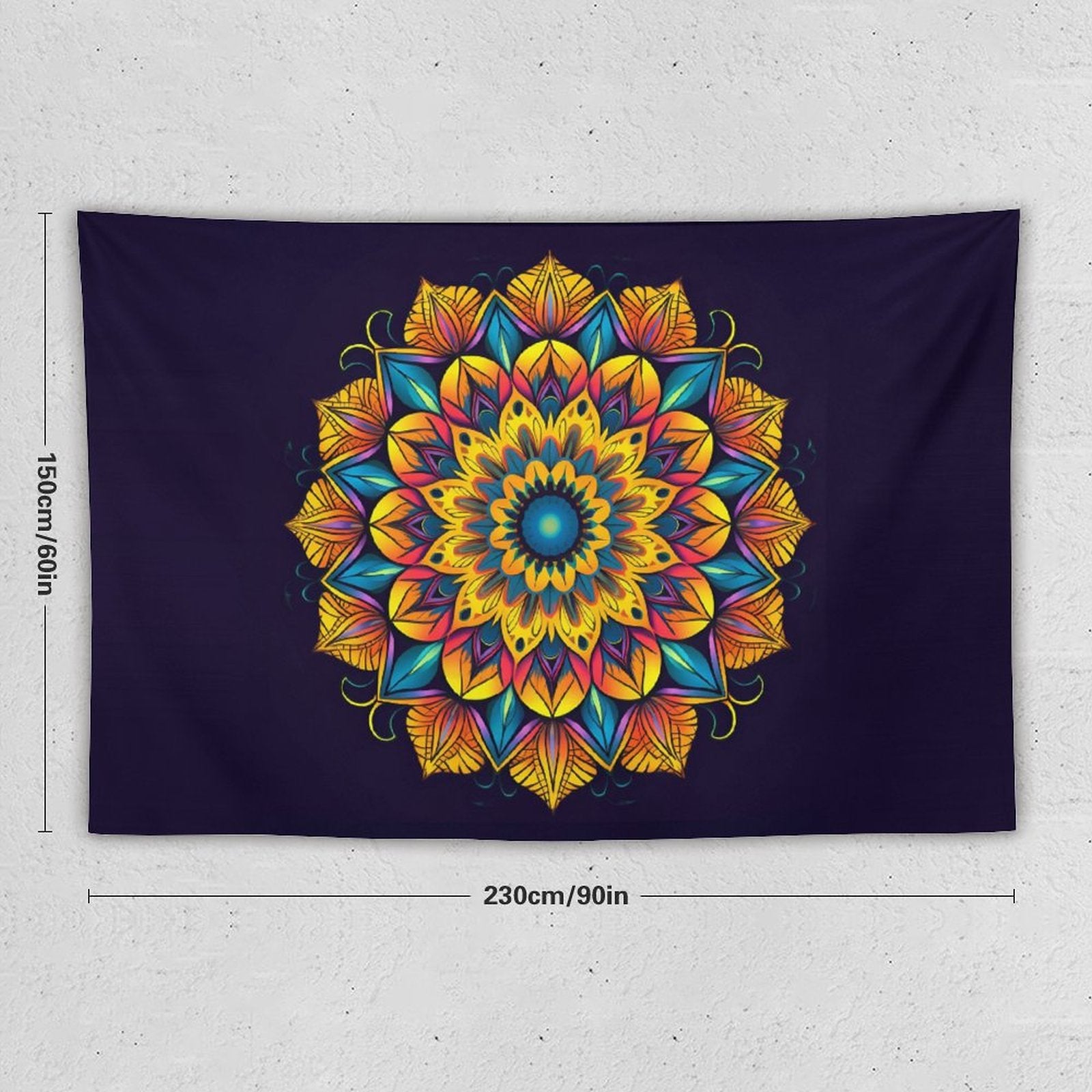 Tapiz de pared de girasoles