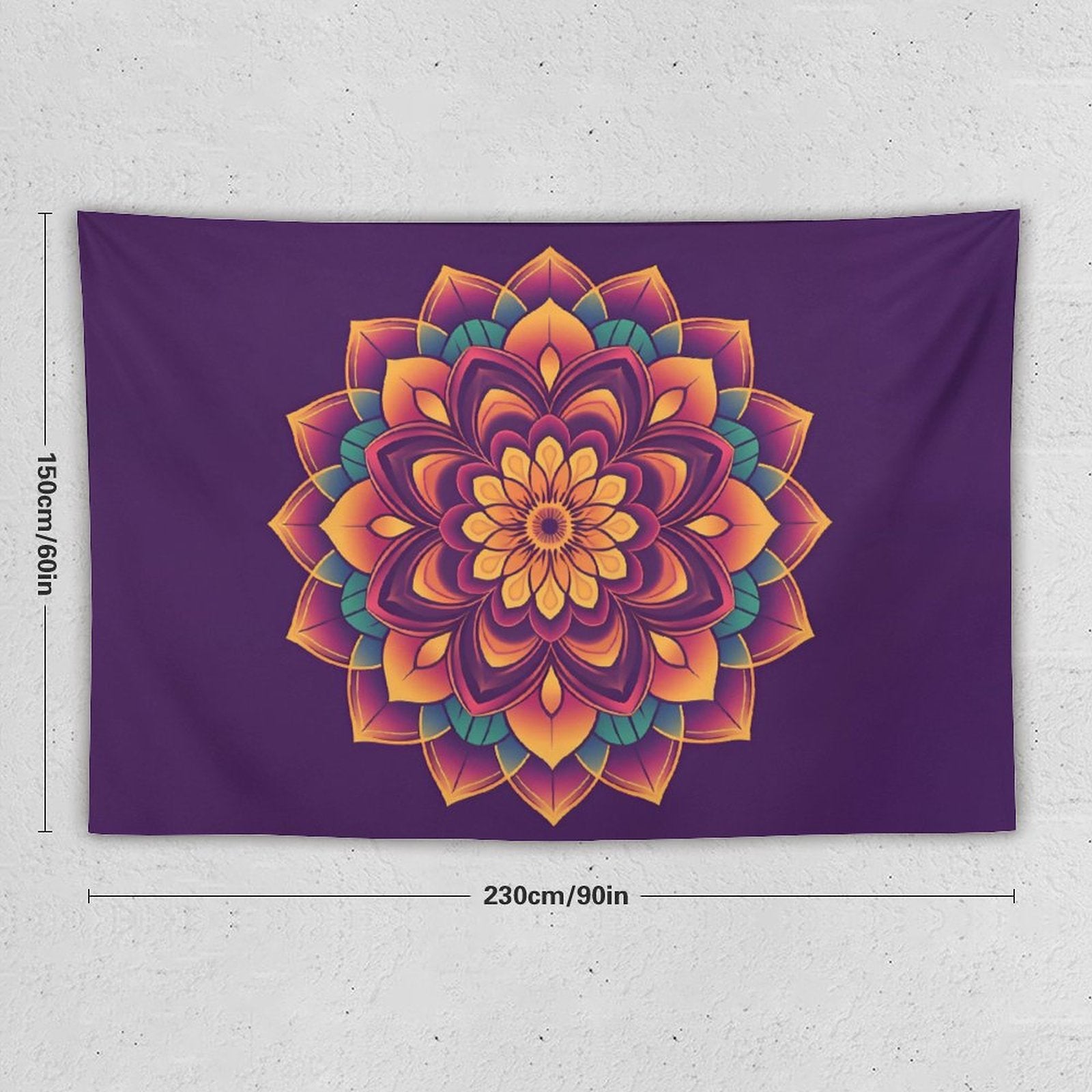 Lotus Wall Tapestry