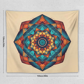 Geometric Wall Tapestry