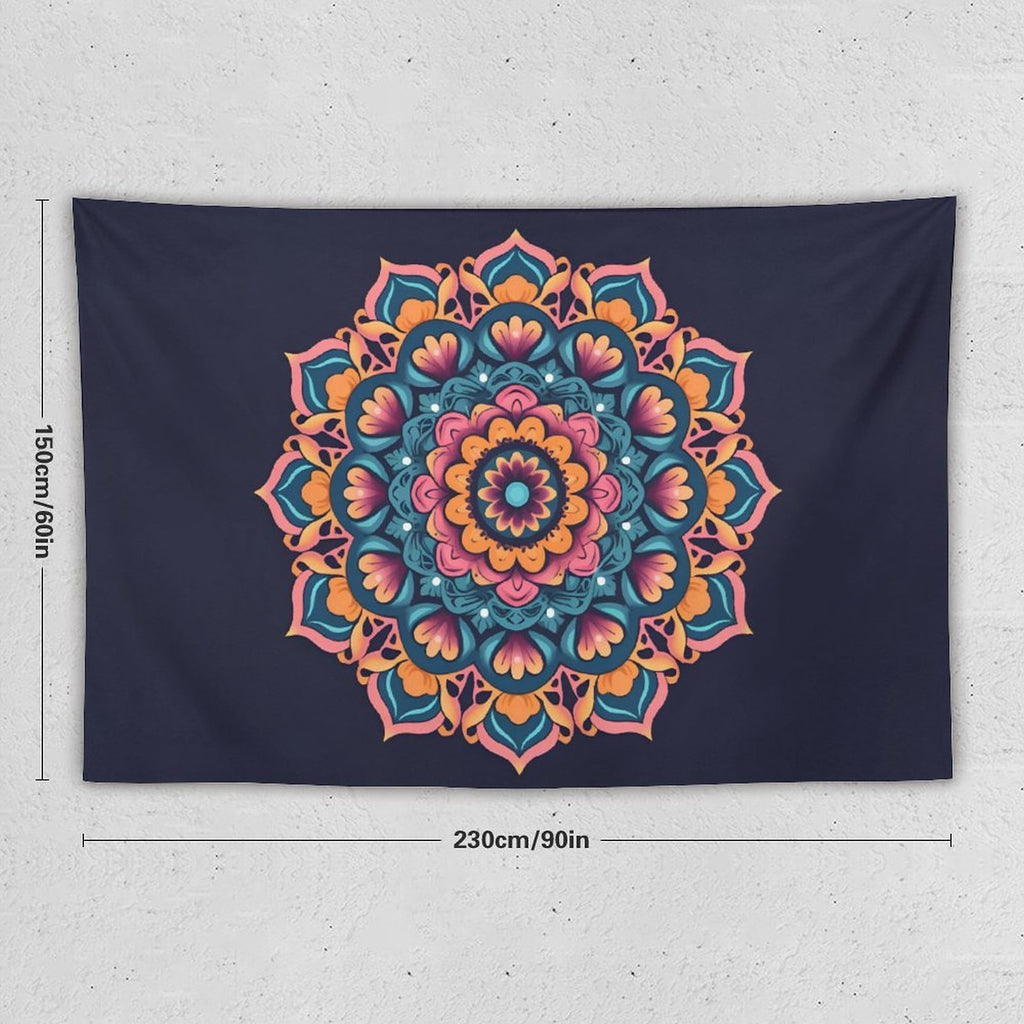 Tapiz de pared de flores