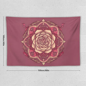 Rose Wall Tapestry