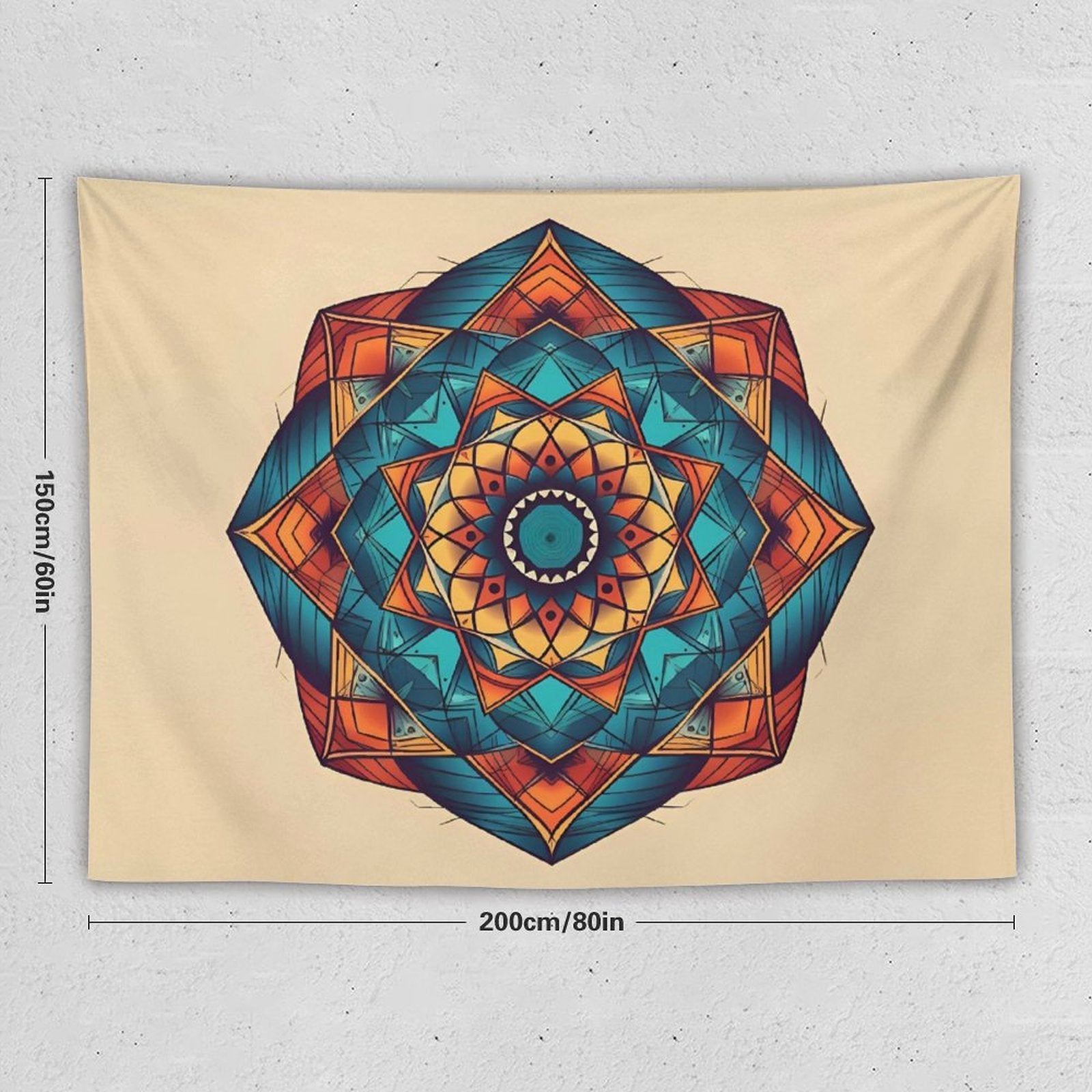 Geometric Wall Tapestry