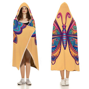 Butterfly Hooded Blanket