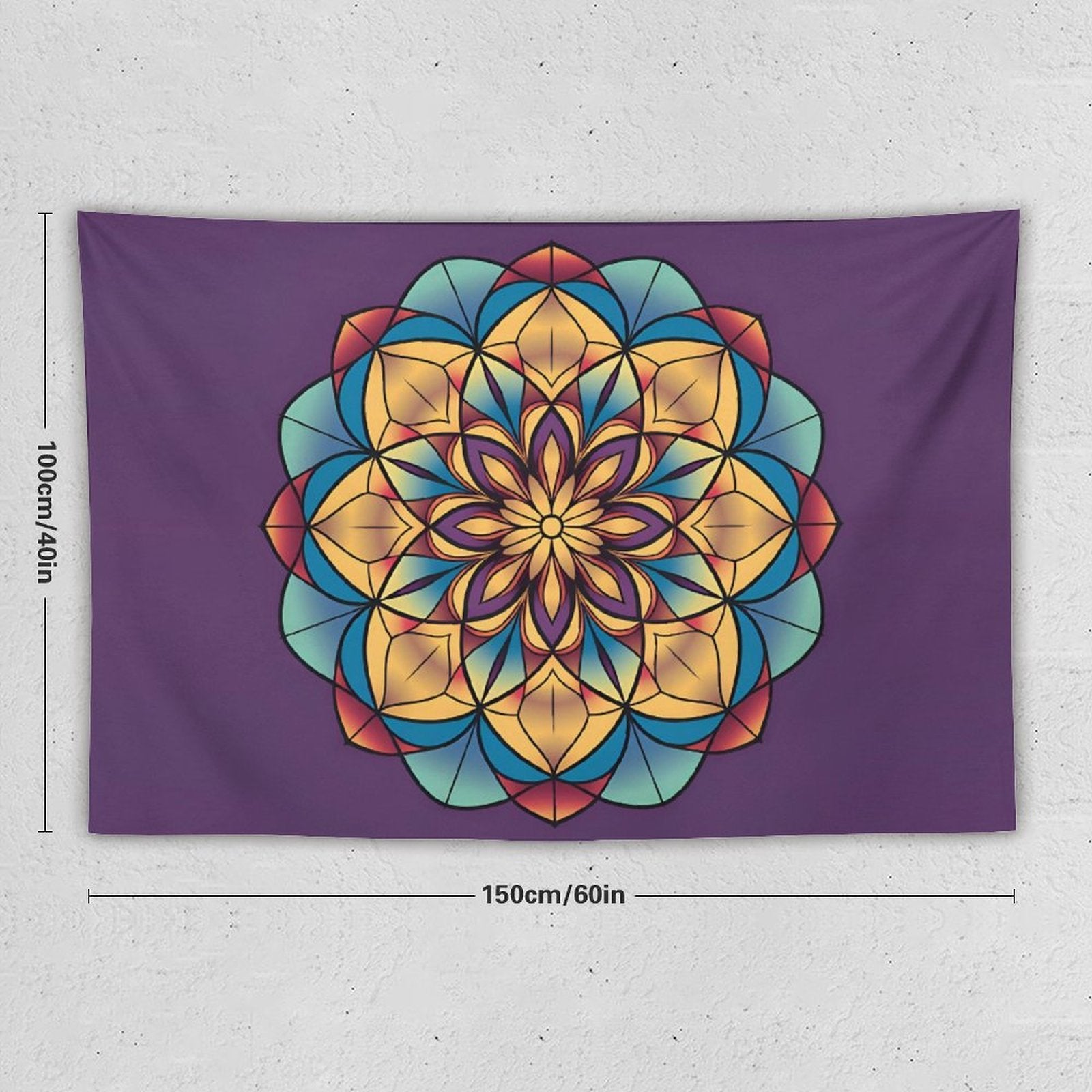 Lotus Wall Tapestry