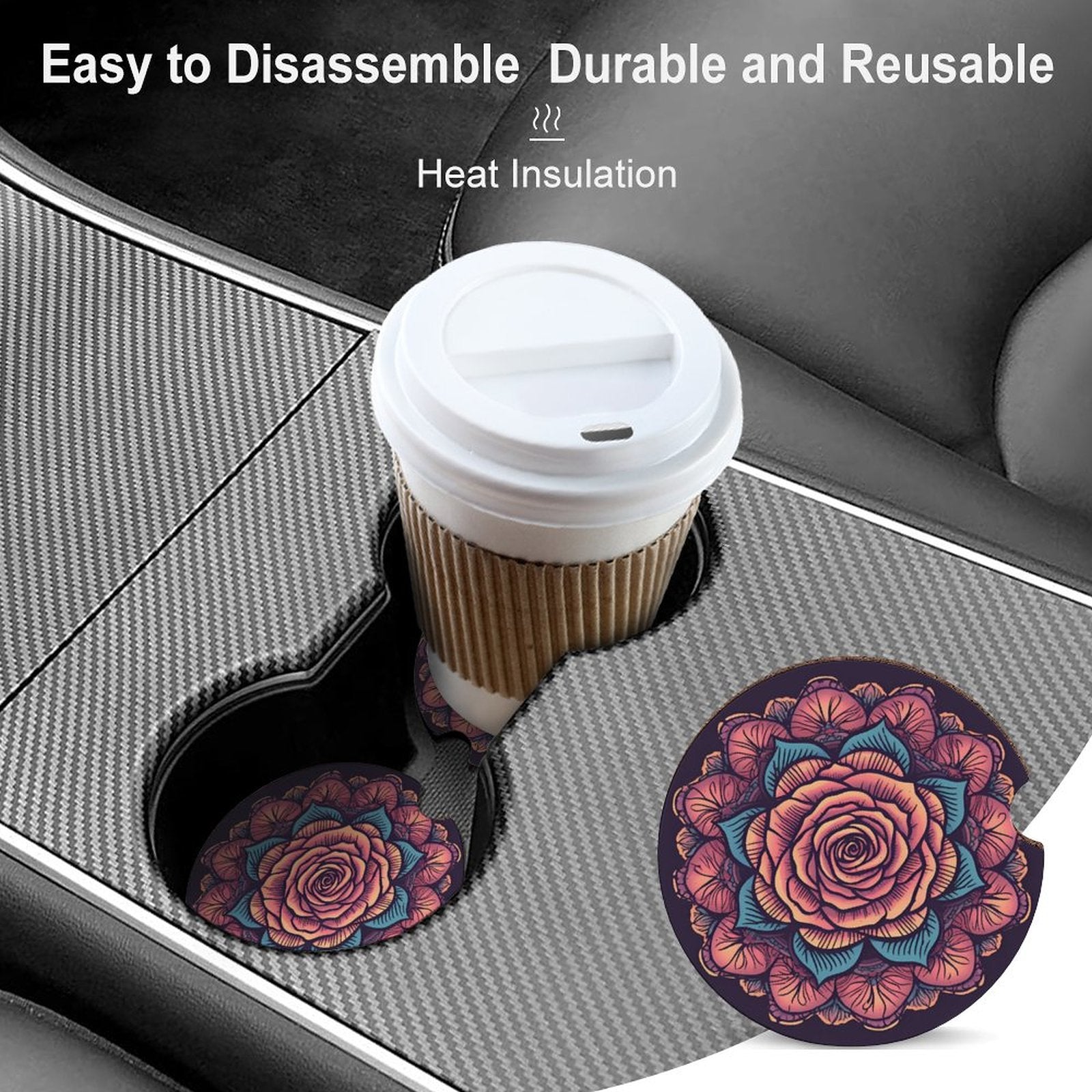 Posavasos para coche