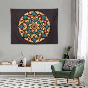 Geometric Wall Tapestry