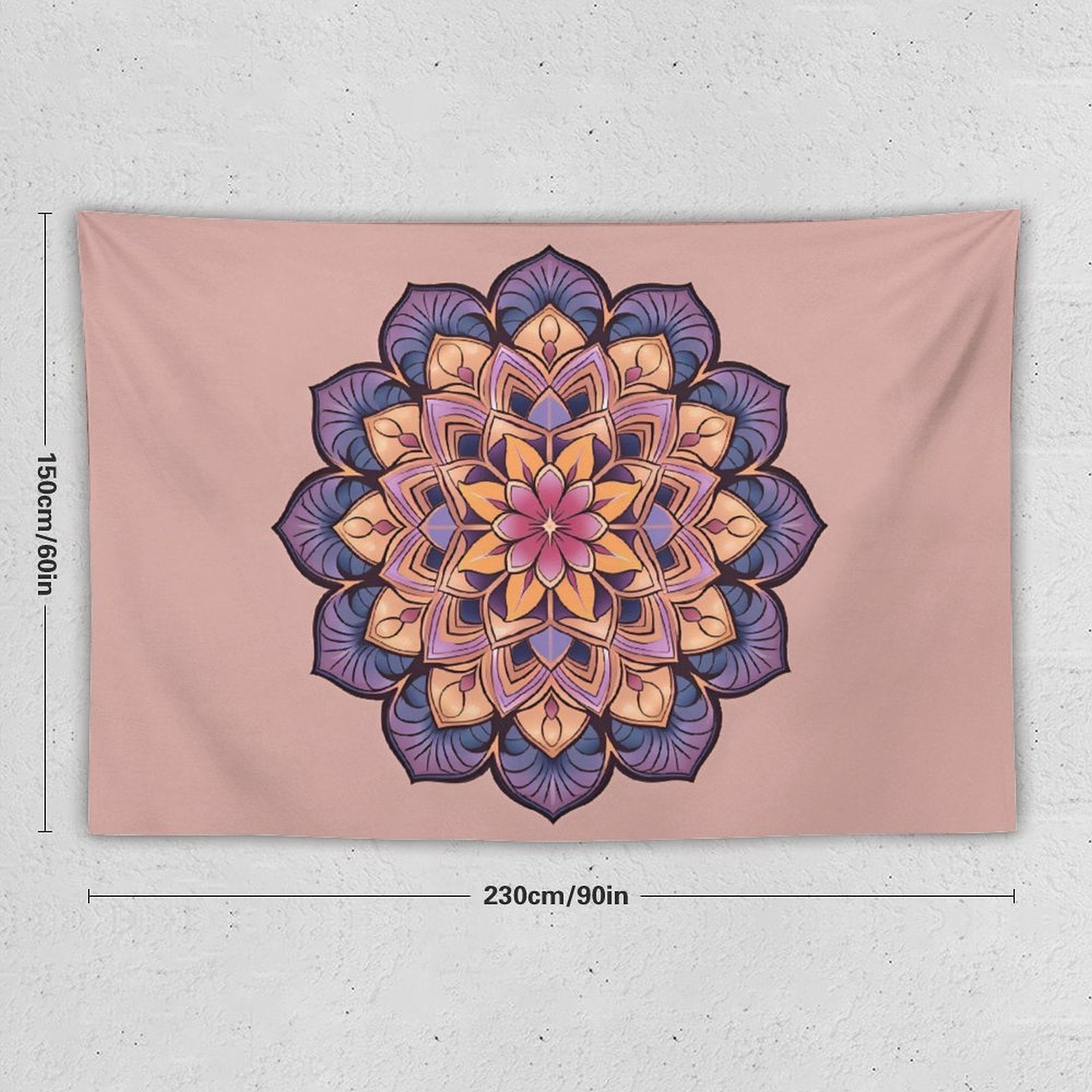 Lotus Wall Tapestry