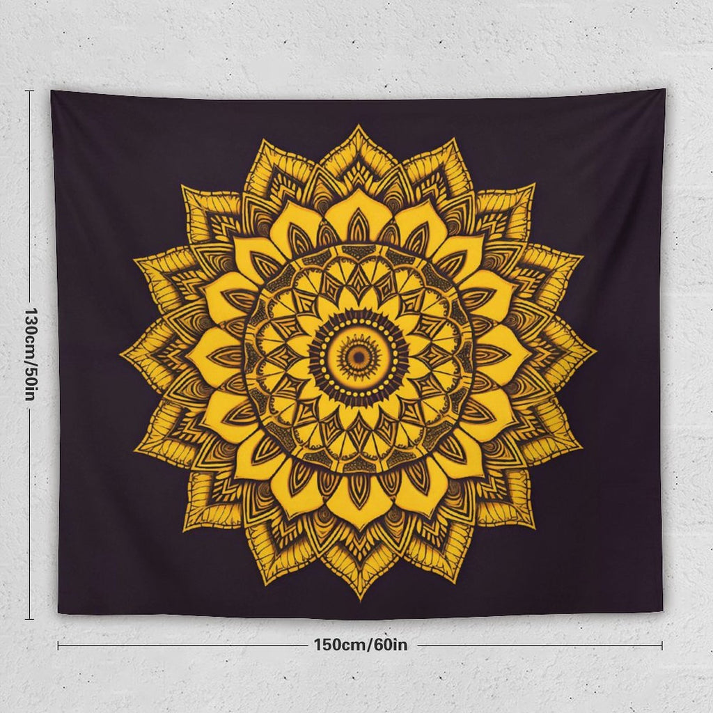Tapiz de pared de girasoles