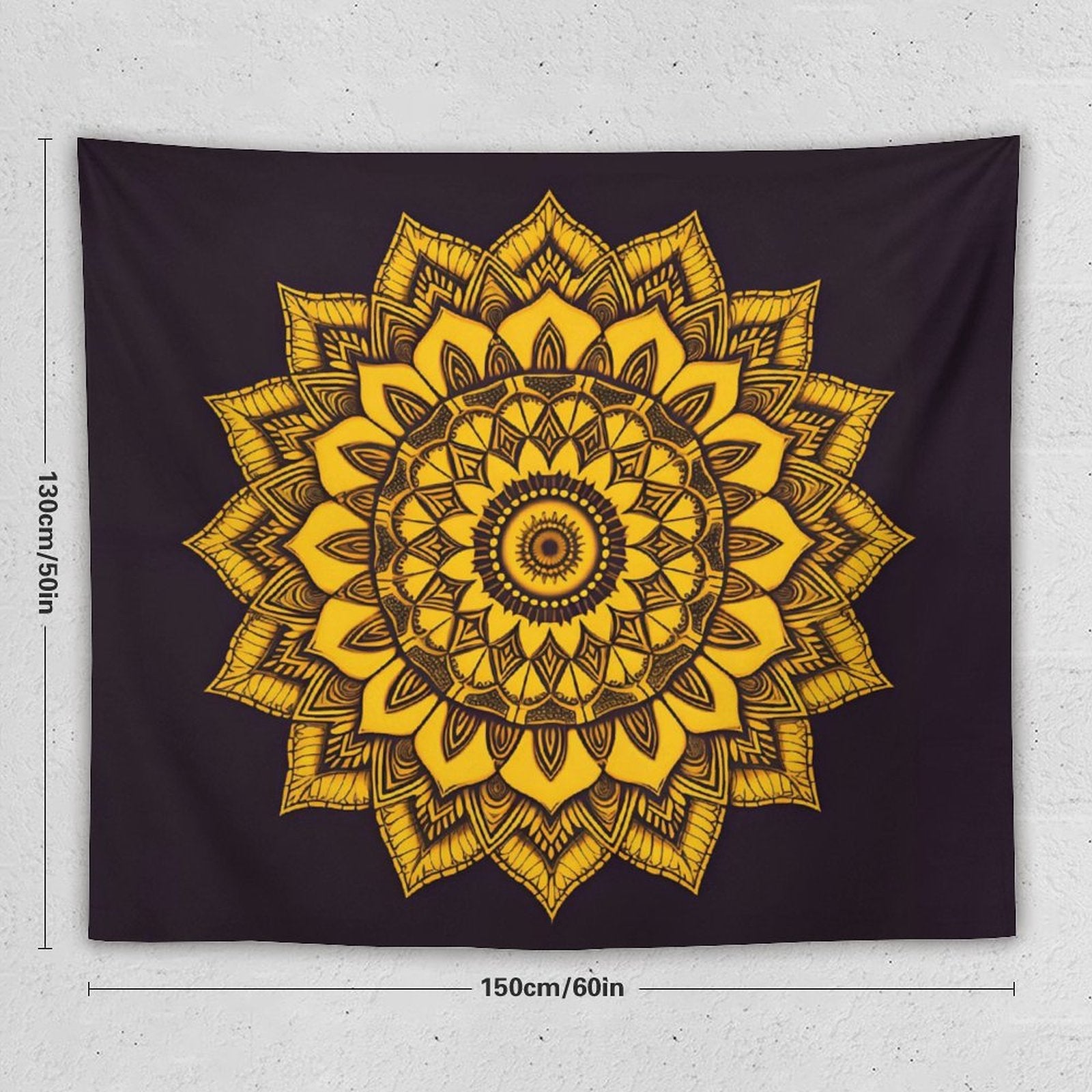 Tapiz de pared de girasoles