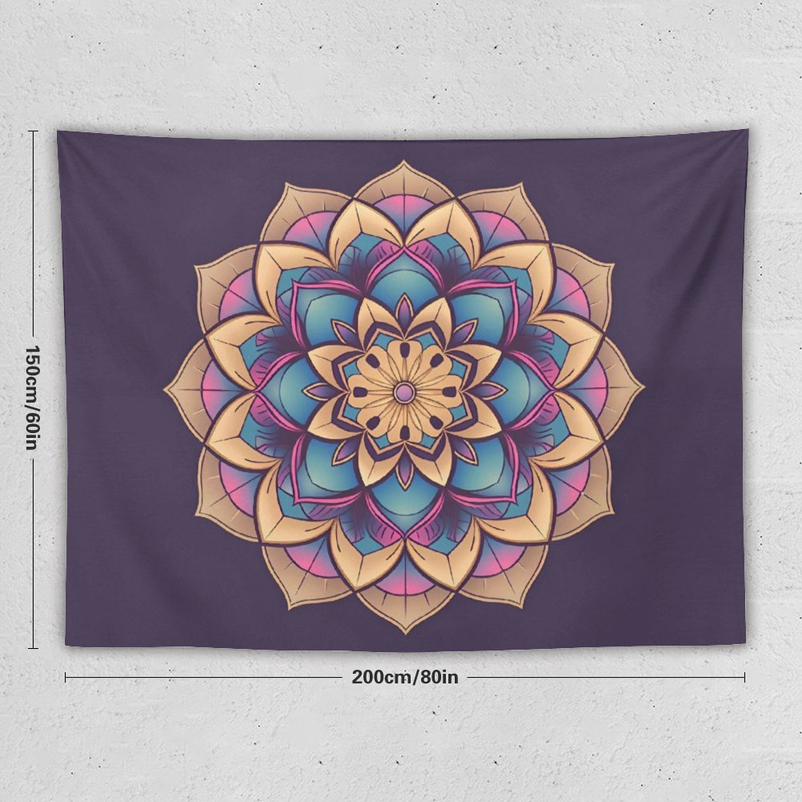 Lotus Wall Tapestry