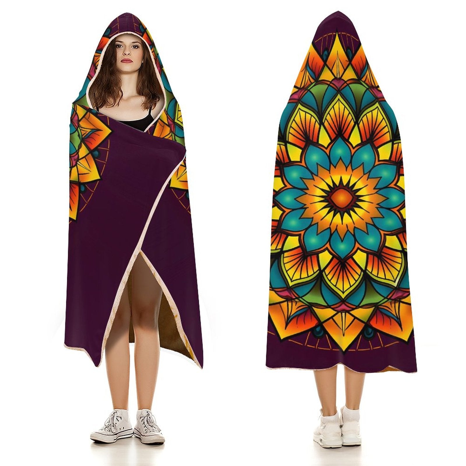 Sunflower Hooded Blanket