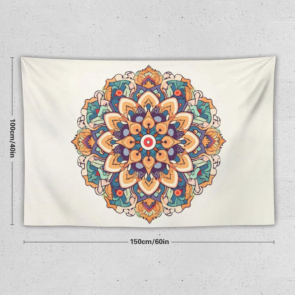 Tapiz de pared de flores