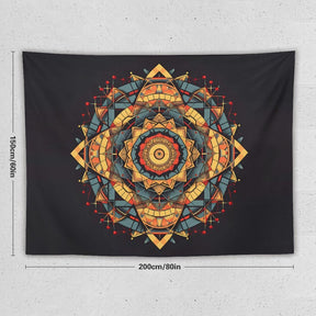 Geometric Wall Tapestry