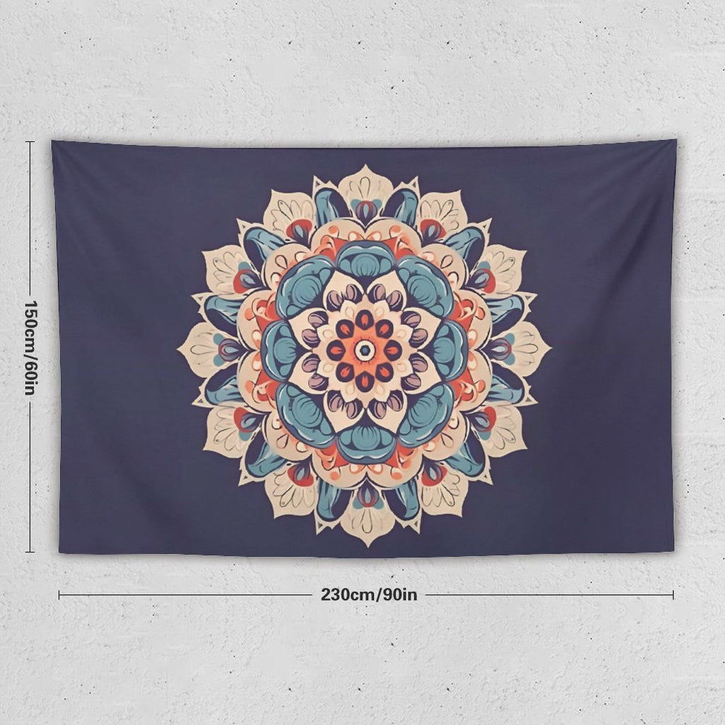 Tapiz de pared de flores