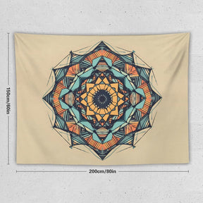 Geometric Wall Tapestry