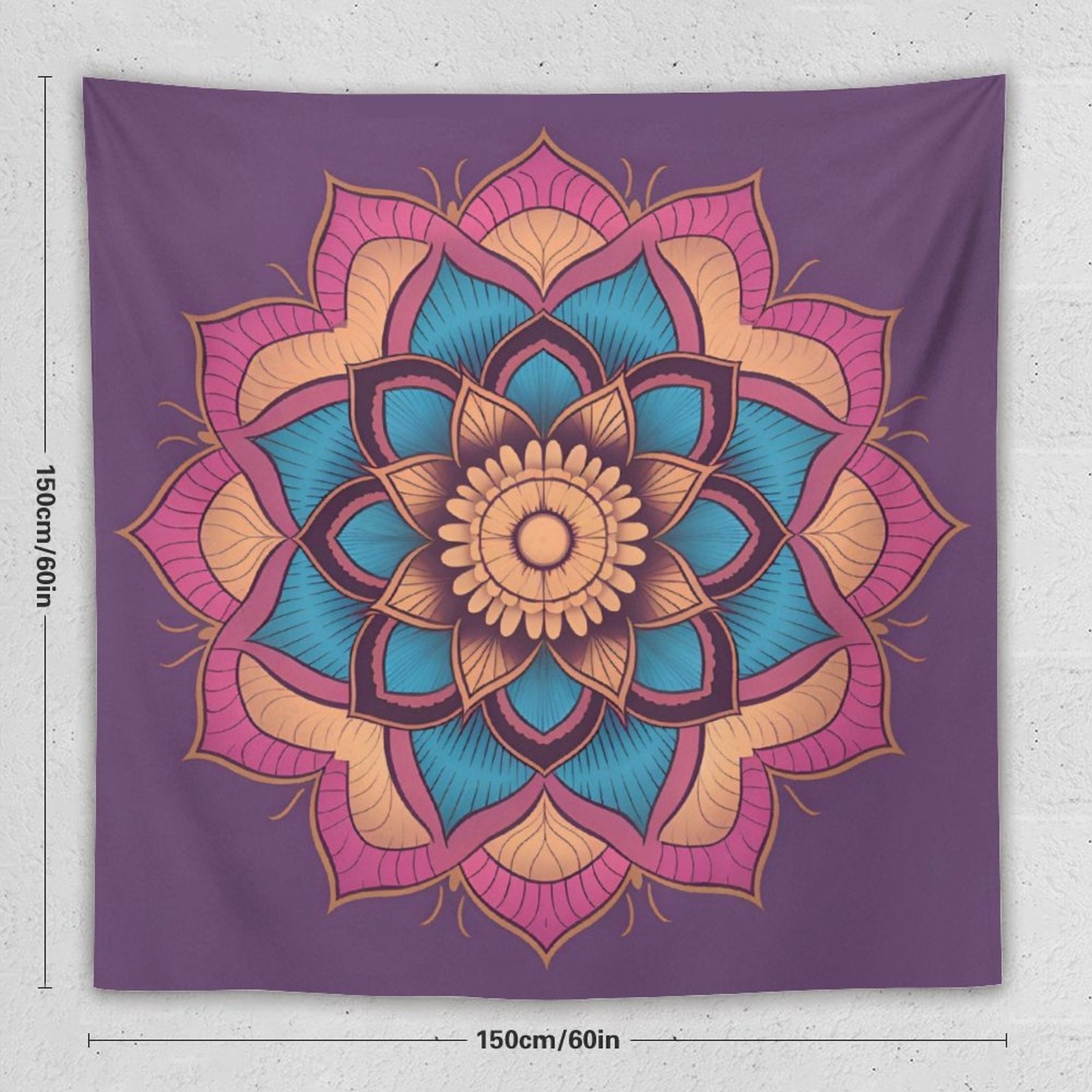 Lotus Wall Tapestry