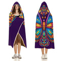 Butterfly Hooded Blanket