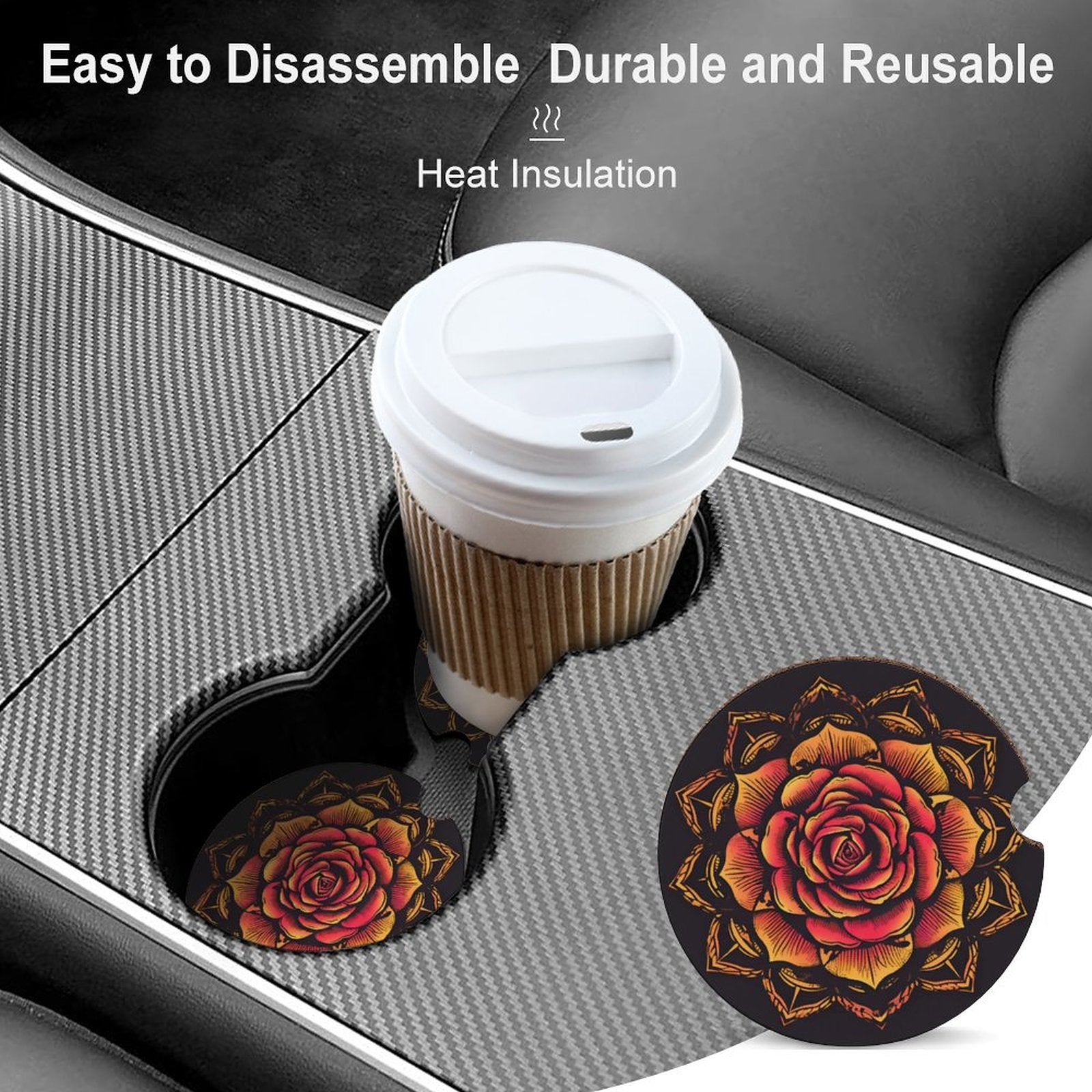 Posavasos para coche
