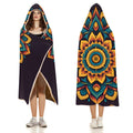 Flower Hooded Blanket