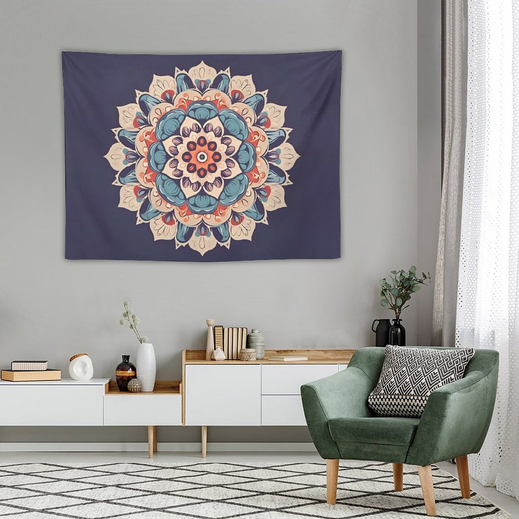 Tapiz de pared de flores