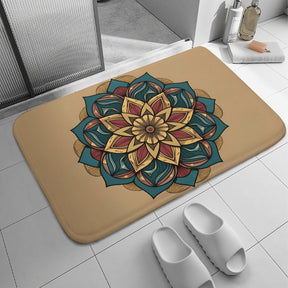 Lotus Coral Velvet Rug