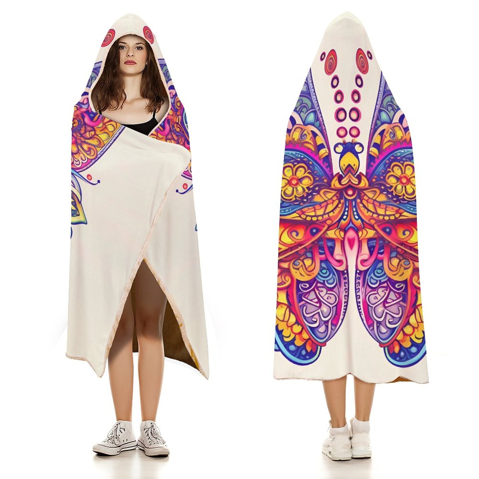 Butterfly Hooded Blanket