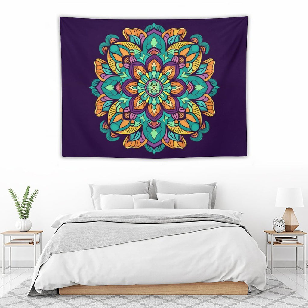 Tapiz de pared de flores