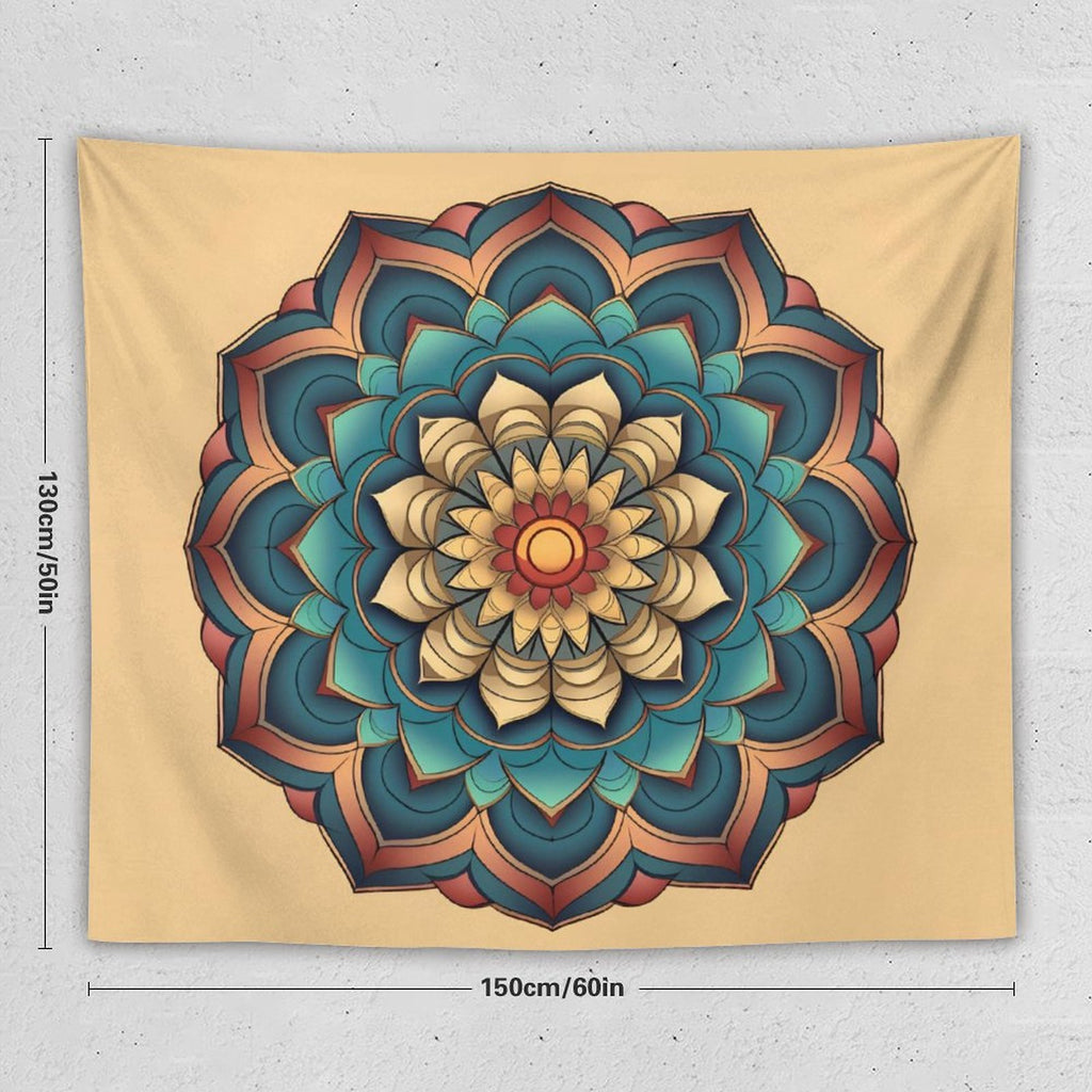 Tapiz de pared de loto
