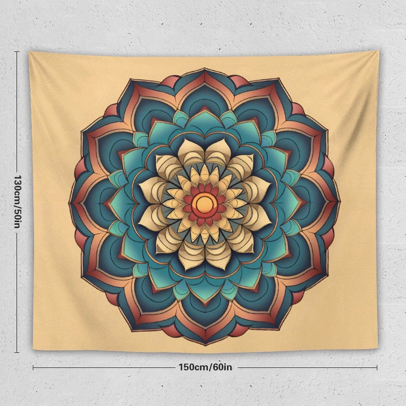 Tapiz de pared de loto