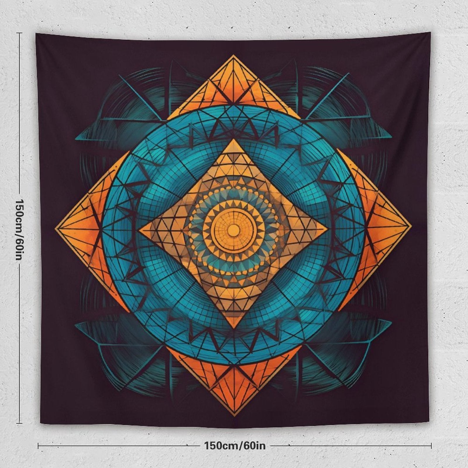 Geometric Wall Tapestry