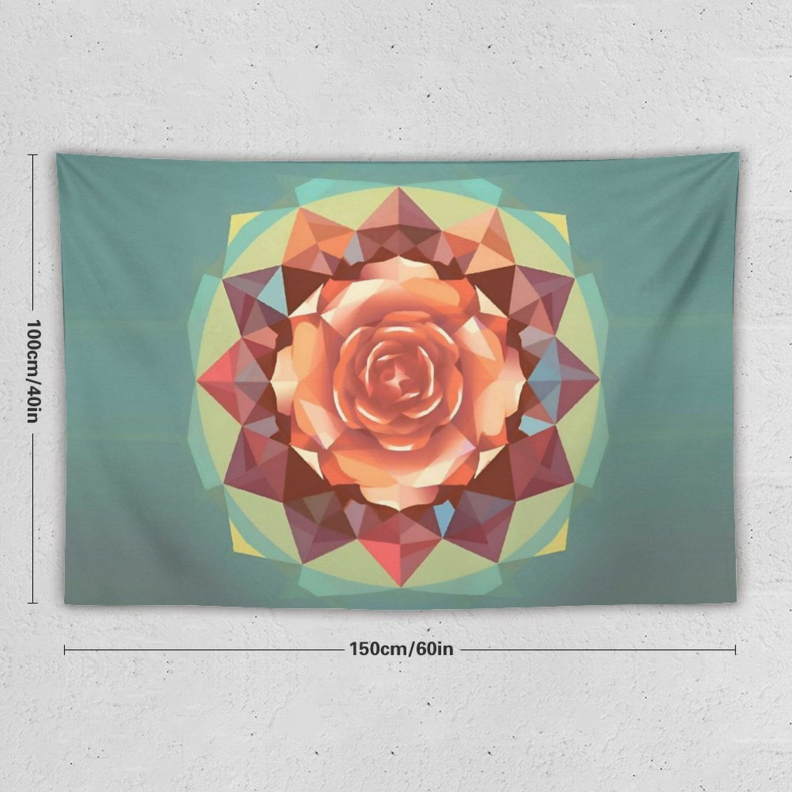 Rose Wall Tapestry