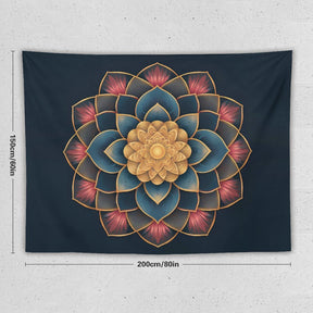 Lotus Wall Tapestry