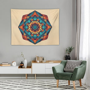 Geometric Wall Tapestry