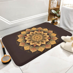 Lotus Coral Velvet Rug