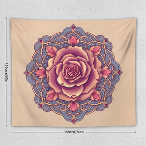 Rose Wall Tapestry