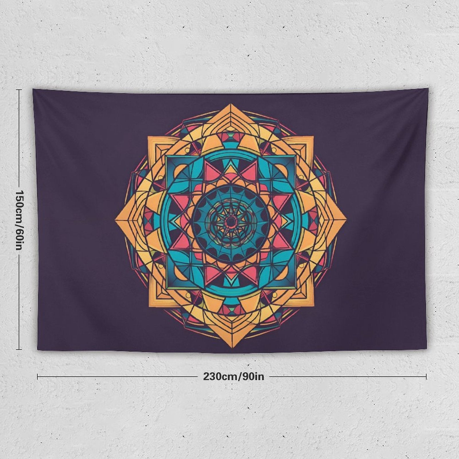 Geometric Wall Tapestry