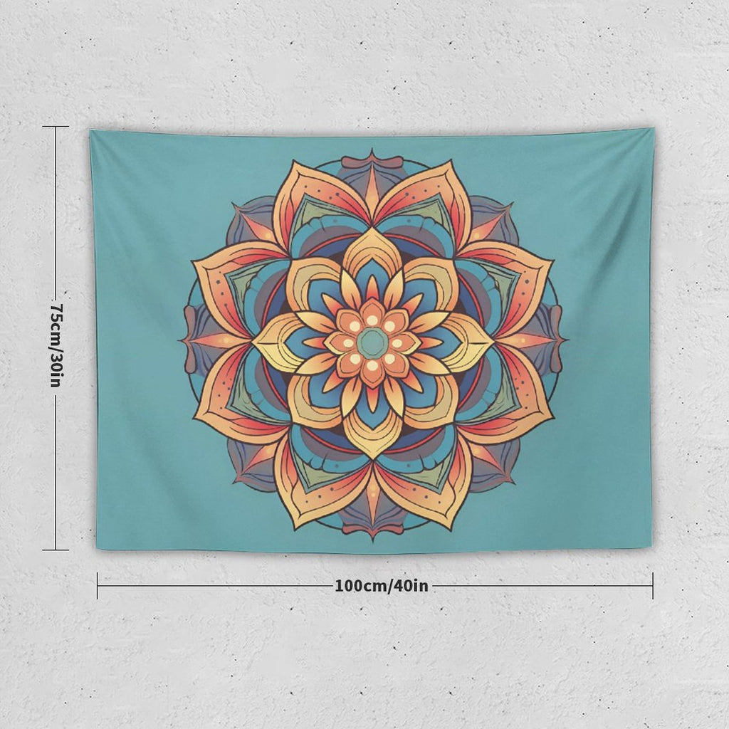 Tapiz de pared de loto