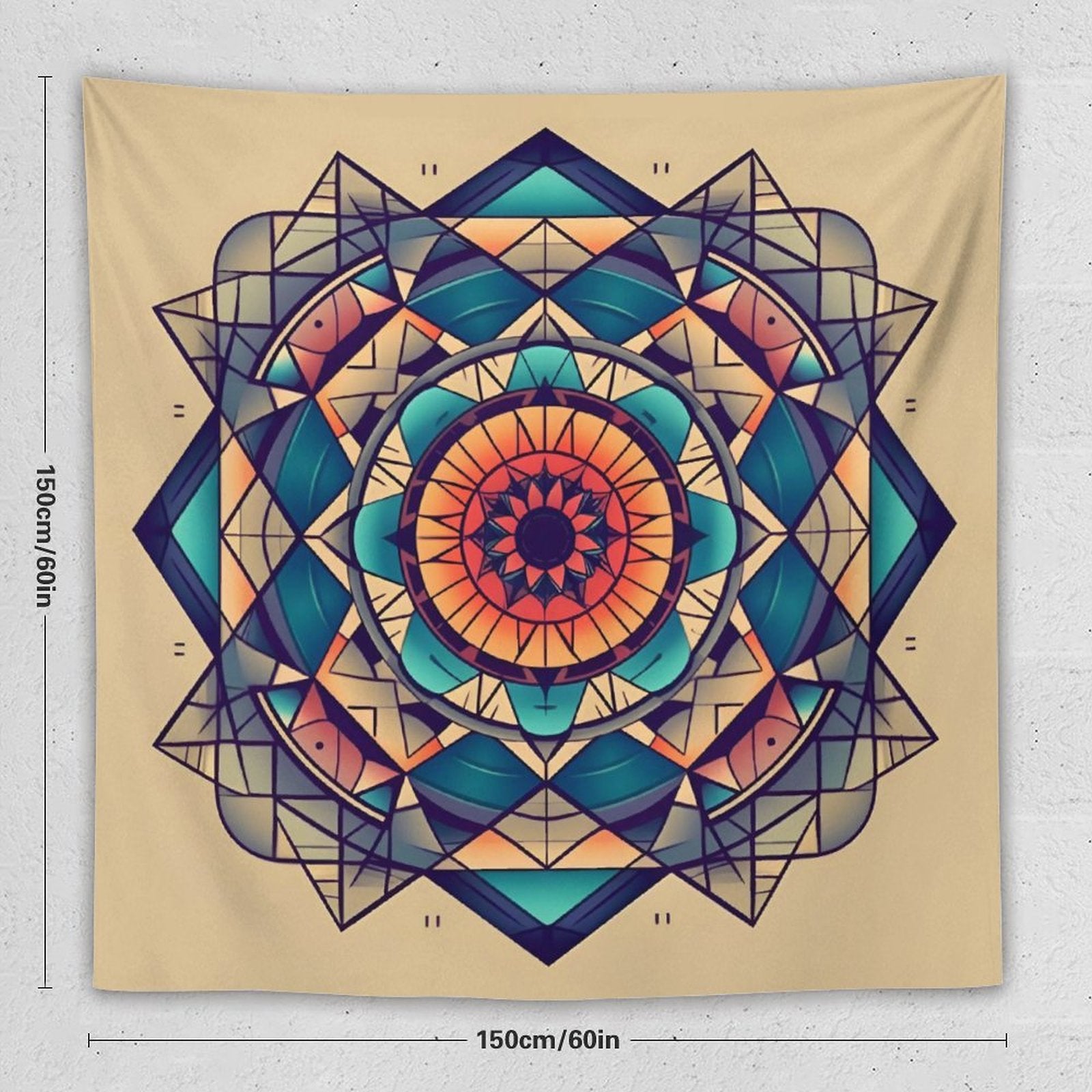 Geometric Wall Tapestry