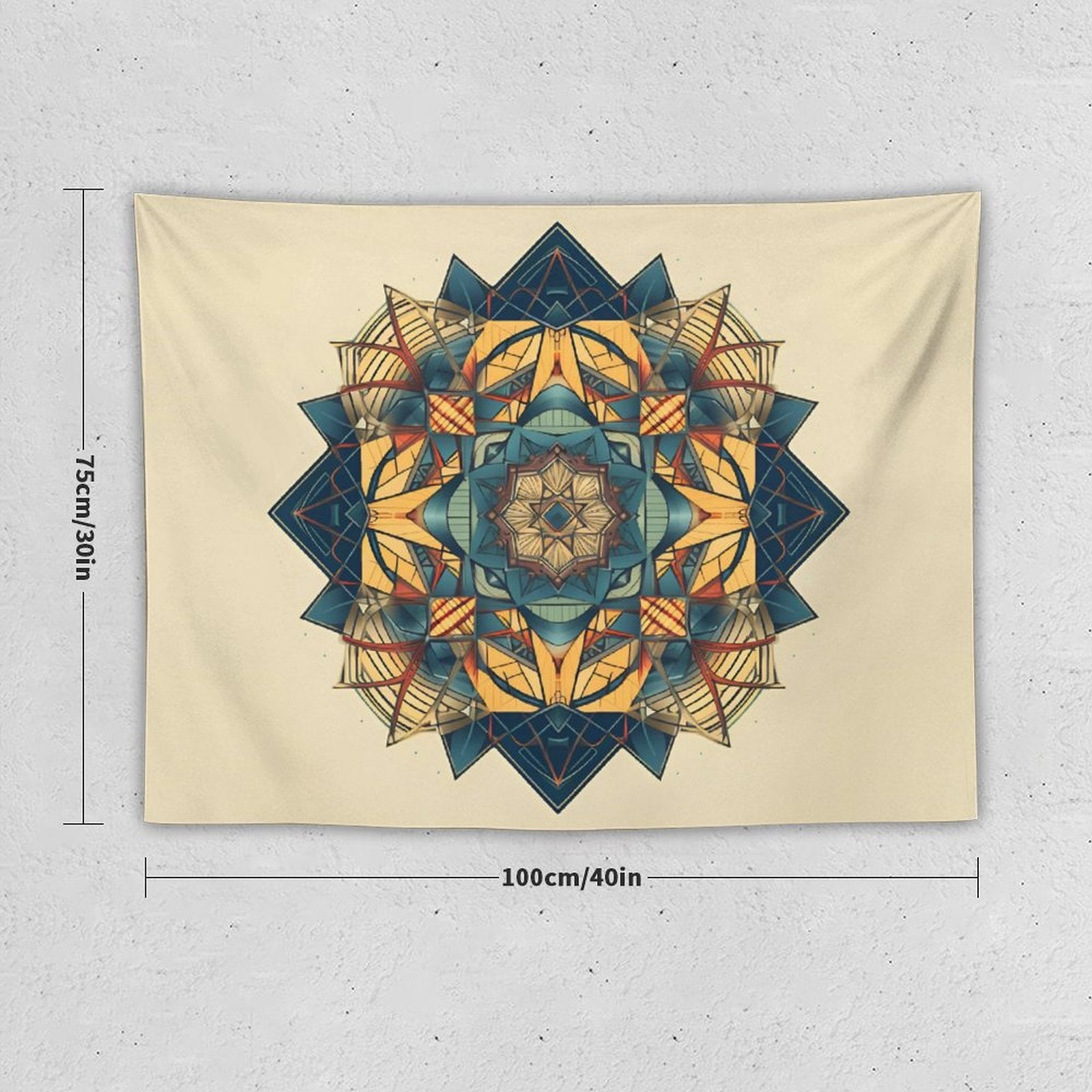 Geometric Wall Tapestry