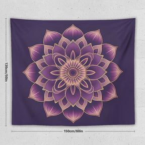 Lotus Wall Tapestry