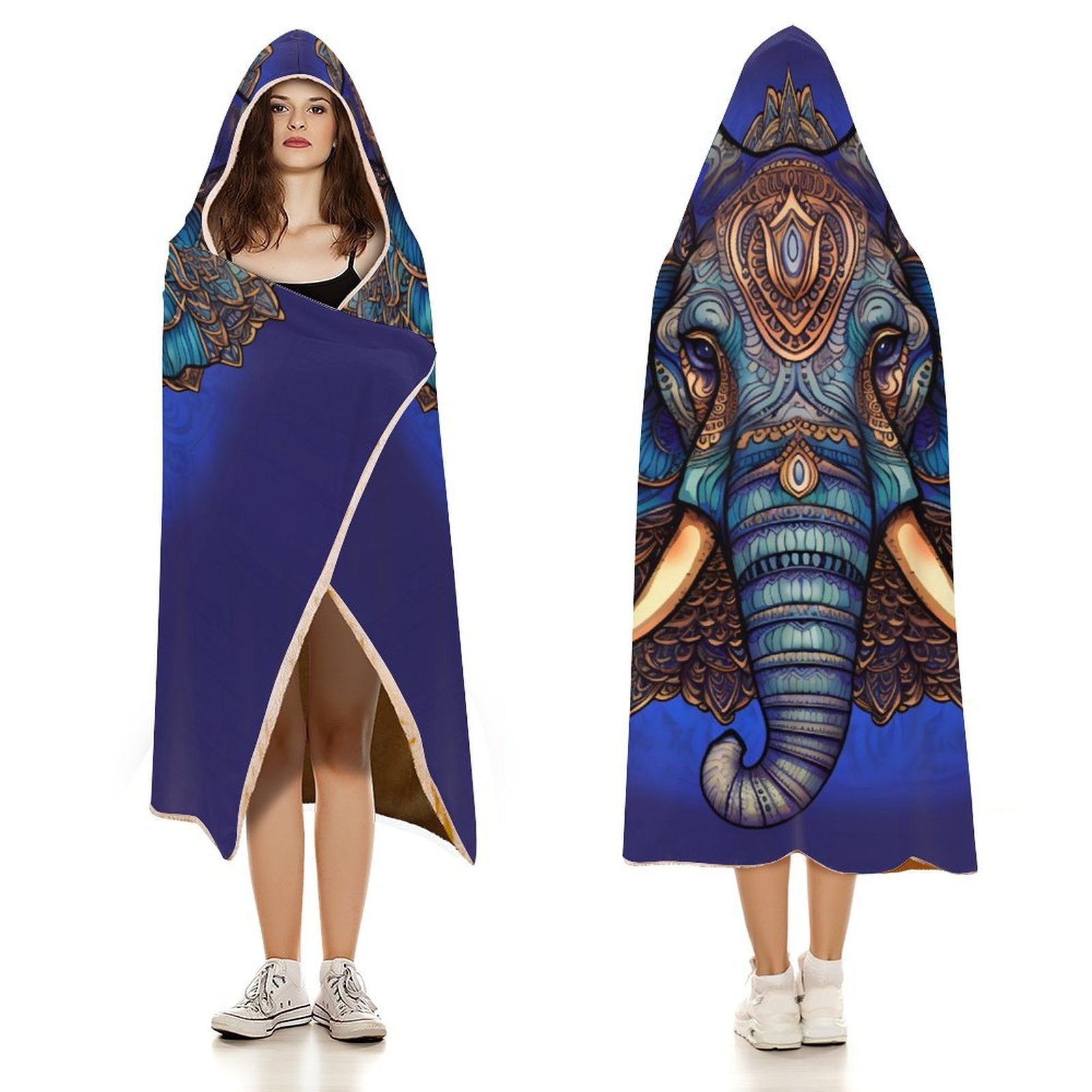 Elephant Hooded Blanket