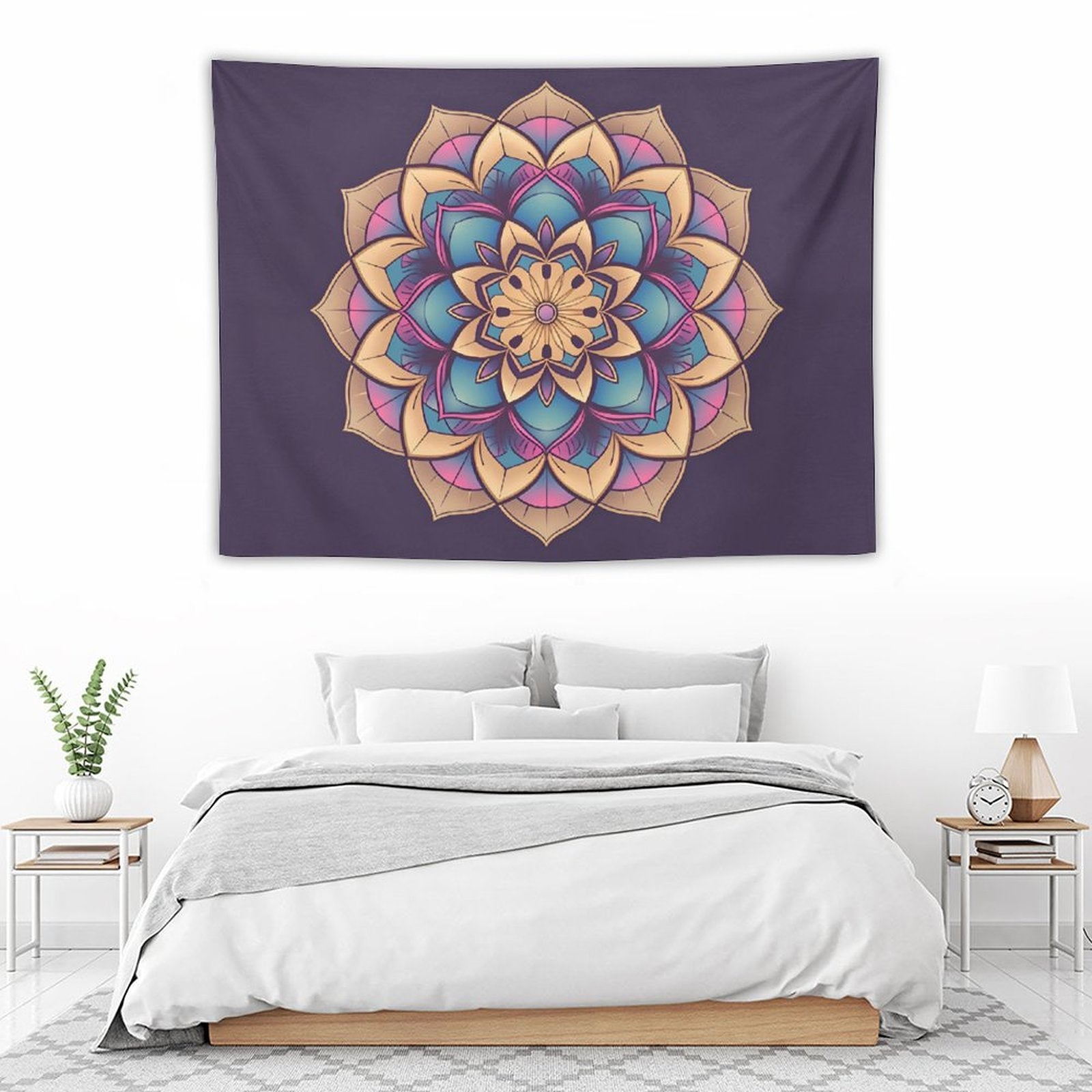 Lotus Wall Tapestry