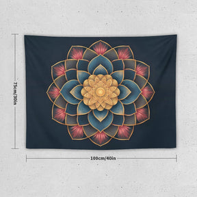 Lotus Wall Tapestry