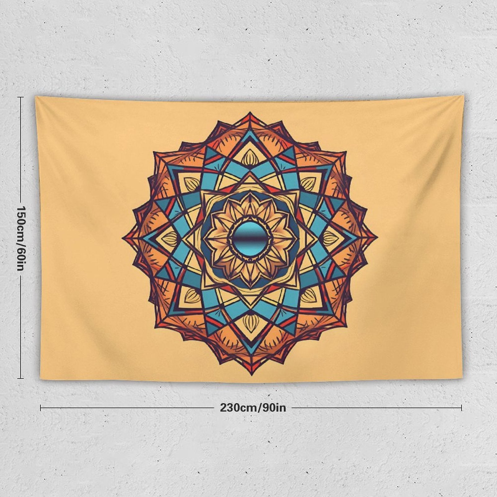 Geometric Wall Tapestry