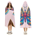 Butterfly Hooded Blanket